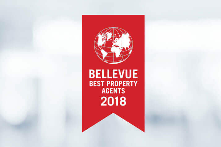 IMMOPARTNER STEFAN SAGRALOFF WIRD MIT DEM QUALITÄTSSIEGEL „BELLEVUE BEST PROPERTY AGENT 2018“ AUSGEZEICHNET.