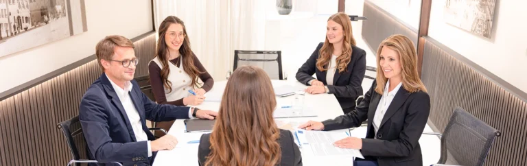 Besprechung bei Immopartner