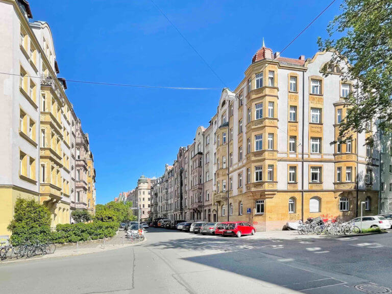 Eindruck Nürnberg-Gärten hinter der Veste