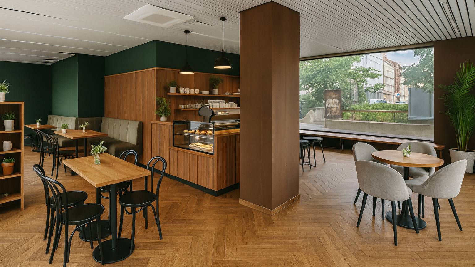 Innenraum mit Einrichtung