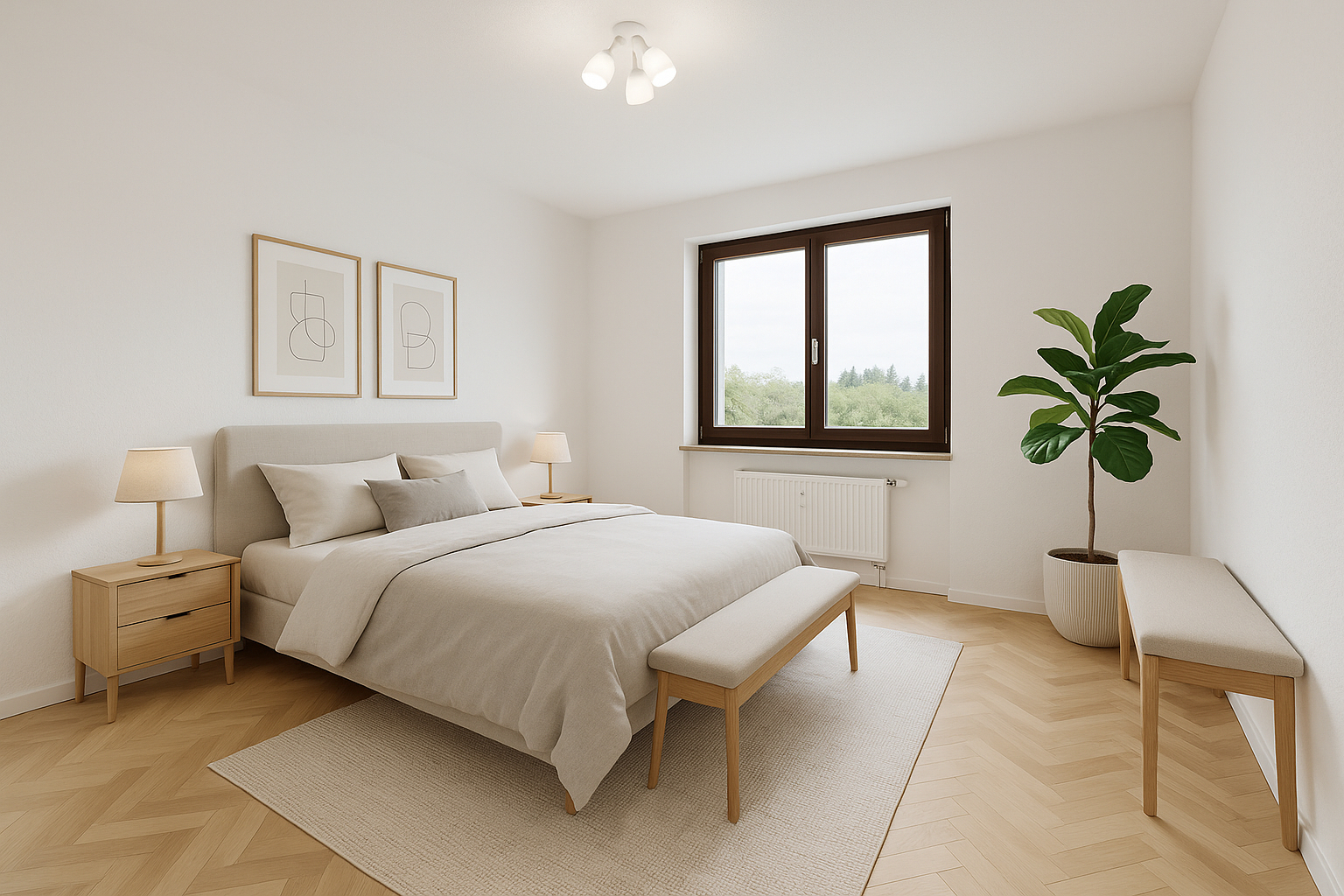 Sanierungsvorschlag Schlafzimmer